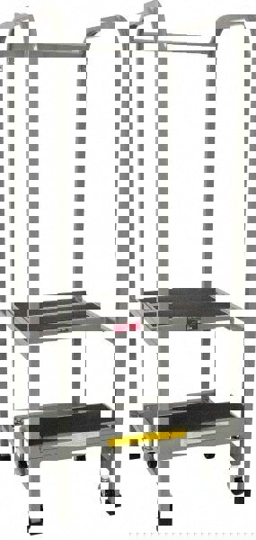 2-Step Steel Step Ladder: